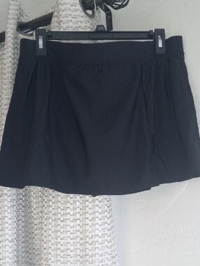 Aqua Green Black Swim Bottoms
